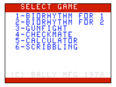 Biorhythm - Screenshot - Game Title Image