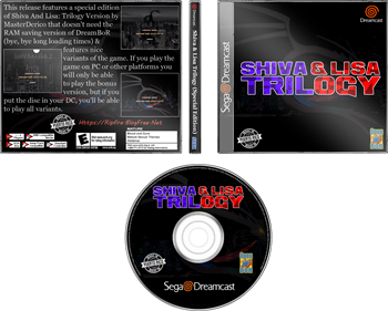 Shiva & Lisa: Trilogy (Collection Edition) - Fanart - Box - Front Image