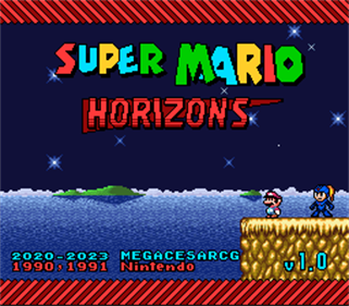 Super Mario Horizons - Screenshot - Game Title Image