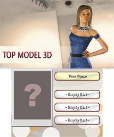 Top Model 3D - Screenshot - Game Title Image