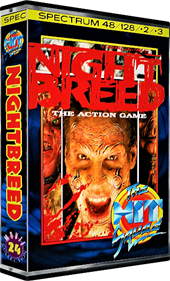 Night Breed: The Action Game - Box - 3D Image