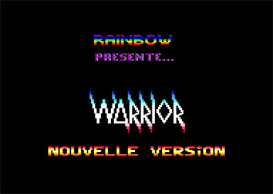 Warrior + - Screenshot - Game Title Image