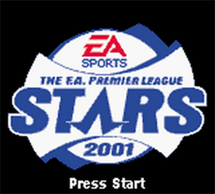 The F.A. Premier League Stars 2001 - Screenshot - Game Title Image