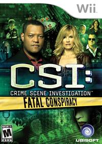 CSI: Crime Scene Investigation: Fatal Conspiracy - Box - Front Image