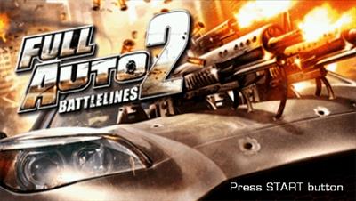 Full Auto 2: Battlelines - Screenshot - Game Title Image