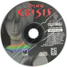 Dino Crisis - Fanart - Disc Image