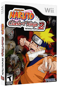 Naruto: Clash of Ninja Revolution 2 - Box - 3D Image