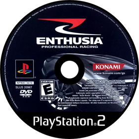 Enthusia Professional Racing - Disc Image