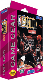 NBA Action starring David Robinson - Box - 3D Image