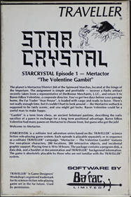 Star Crystal - Box - Back Image