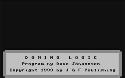Domino Logic (Version 2) - Screenshot - Game Title Image