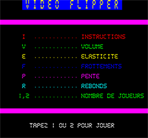 Flipper - Screenshot - Game Select Image