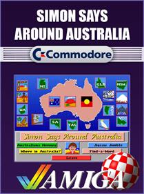 Simon Says Around Australia - Fanart - Box - Front Image