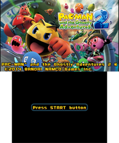 Pac-Man and the Ghostly Adventures 2 - Screenshot - Game Title Image