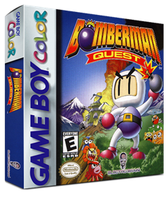 Bomberman Quest - Box - 3D Image
