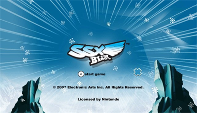 SSX Blur - Screenshot - Game Title Image