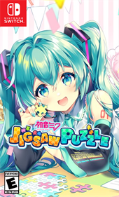 Hatsune Miku Jigsaw Puzzle - Fanart - Box - Front Image