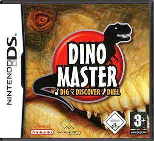 Dino Master: Dig, Discover, Duel - Box - Front - Reconstructed Image