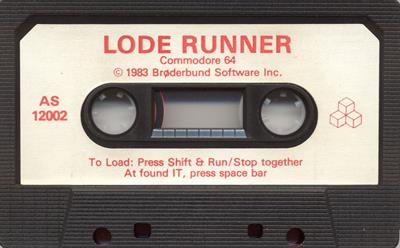 Lode Runner (Brøderbund Software) - Cart - Front Image