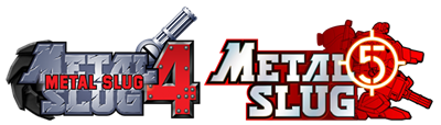 Metal Slug 4 & 5 - Clear Logo Image