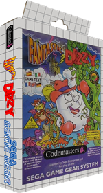 Fantastic Dizzy - Box - 3D Image