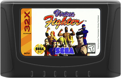 Virtua Fighter - Cart - Front Image