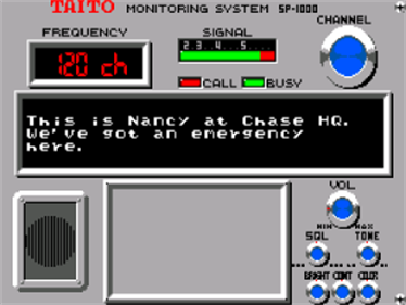 Chase H.Q. - Screenshot - Game Select