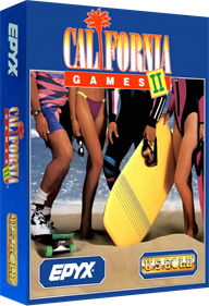 California Games II - Box - 3D Image
