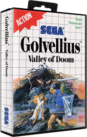 Golvellius: Valley of Doom - Box - 3D Image