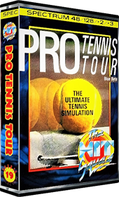 Pro Tennis Tour - Box - 3D Image