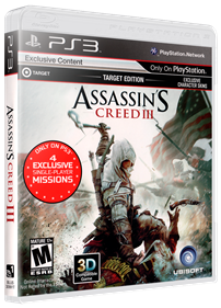 Assassin's Creed III - Box - 3D Image