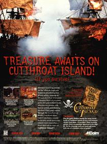 CutThroat Island - Advertisement Flyer - Front Image