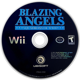 Blazing Angels: Squadrons of WWII - Disc Image