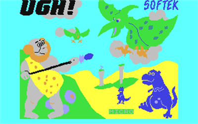 Ugh! (Softek) - Screenshot - Game Title Image