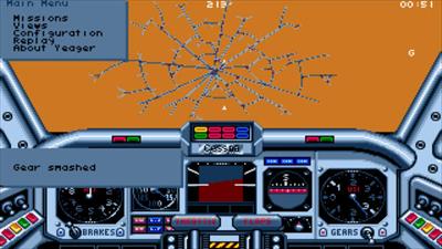Chuck Yeager's Advanced Flight Trainer 2.0 - Screenshot - Game Over Image
