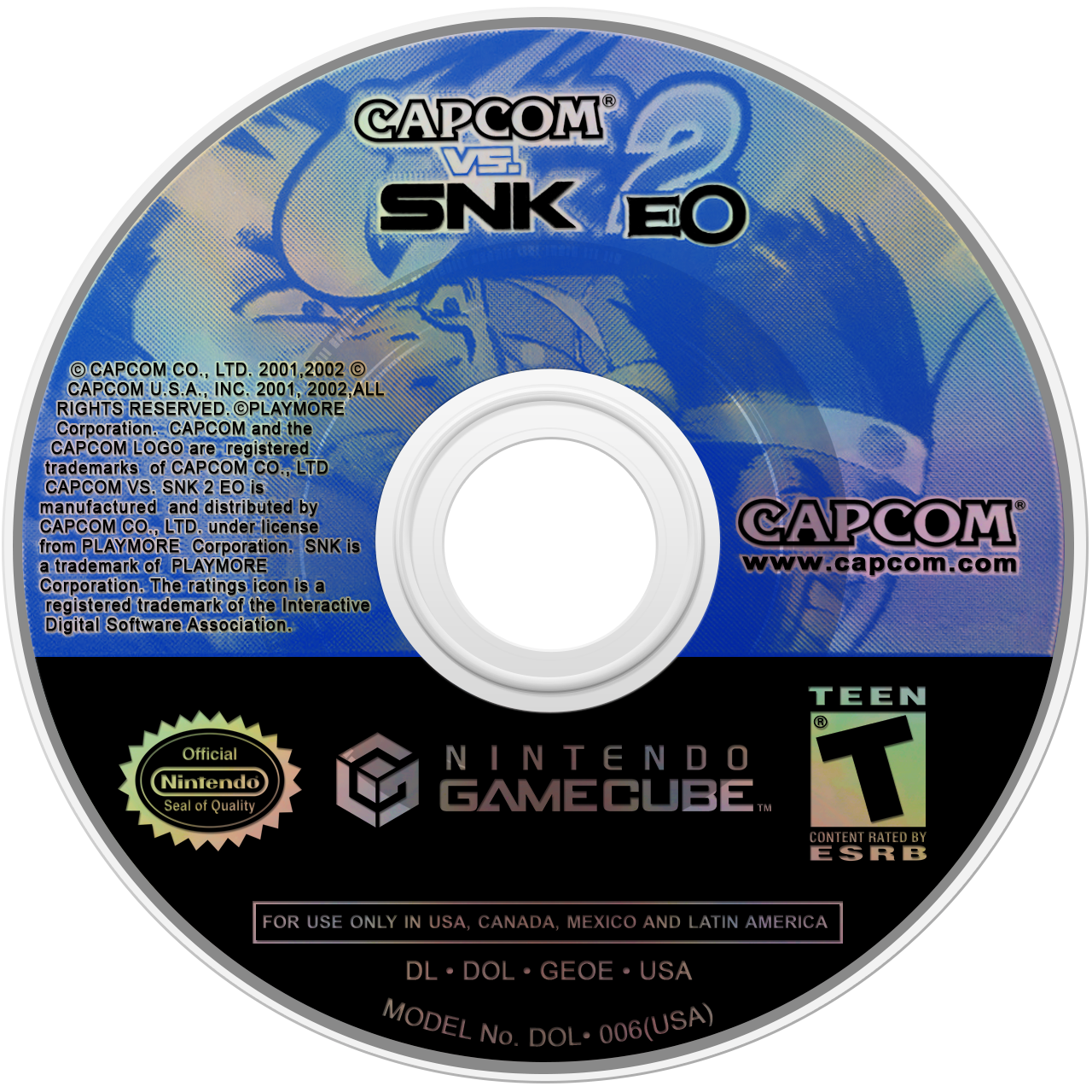 capcom vs snk 2 eo