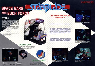 StarBlade - Advertisement Flyer - Front Image