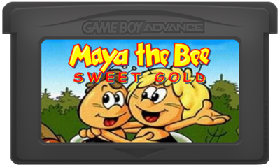 Maya the Bee: Sweet Gold - Fanart - Cart - Front Image