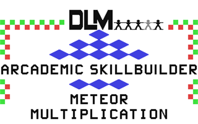Meteor Multiplication - Screenshot - Game Title Image