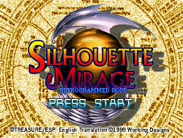 Silhouette Mirage - Screenshot - Game Title Image