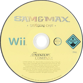Sam & Max: Season One - Disc Image