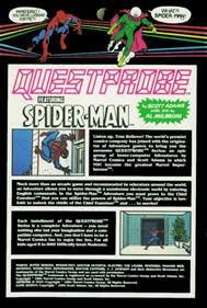 Questprobe Featuring Spider-Man - Box - Back Image
