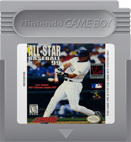 All-Star Baseball '99 - Fanart - Cart - Front
