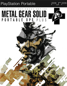 Metal Gear Solid: Portable Ops Plus - Fanart - Box - Front Image