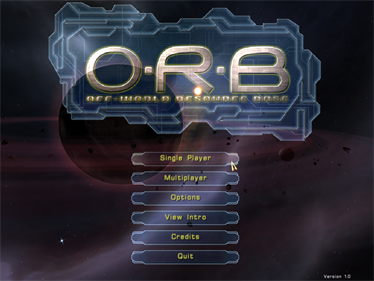 O.R.B: Off-World Resource Base - Screenshot - Game Title Image