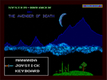 The Avenger of Death - Screenshot - Game Title Image