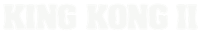 King Kong 2: Yomigaeru Densetsu - Clear Logo Image