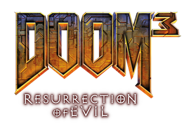 DOOM 3: Resurrection of Evil - Clear Logo Image