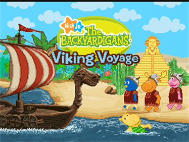 Nick Jr The Backyardigans: Viking Voyage - Screenshot - Game Title Image