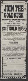 Gold Rush - Advertisement Flyer - Front Image